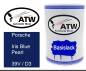 Preview: Porsche, Iris Blue Pearl, 39V / D3: 500ml Lackdose, von ATW Autoteile West.